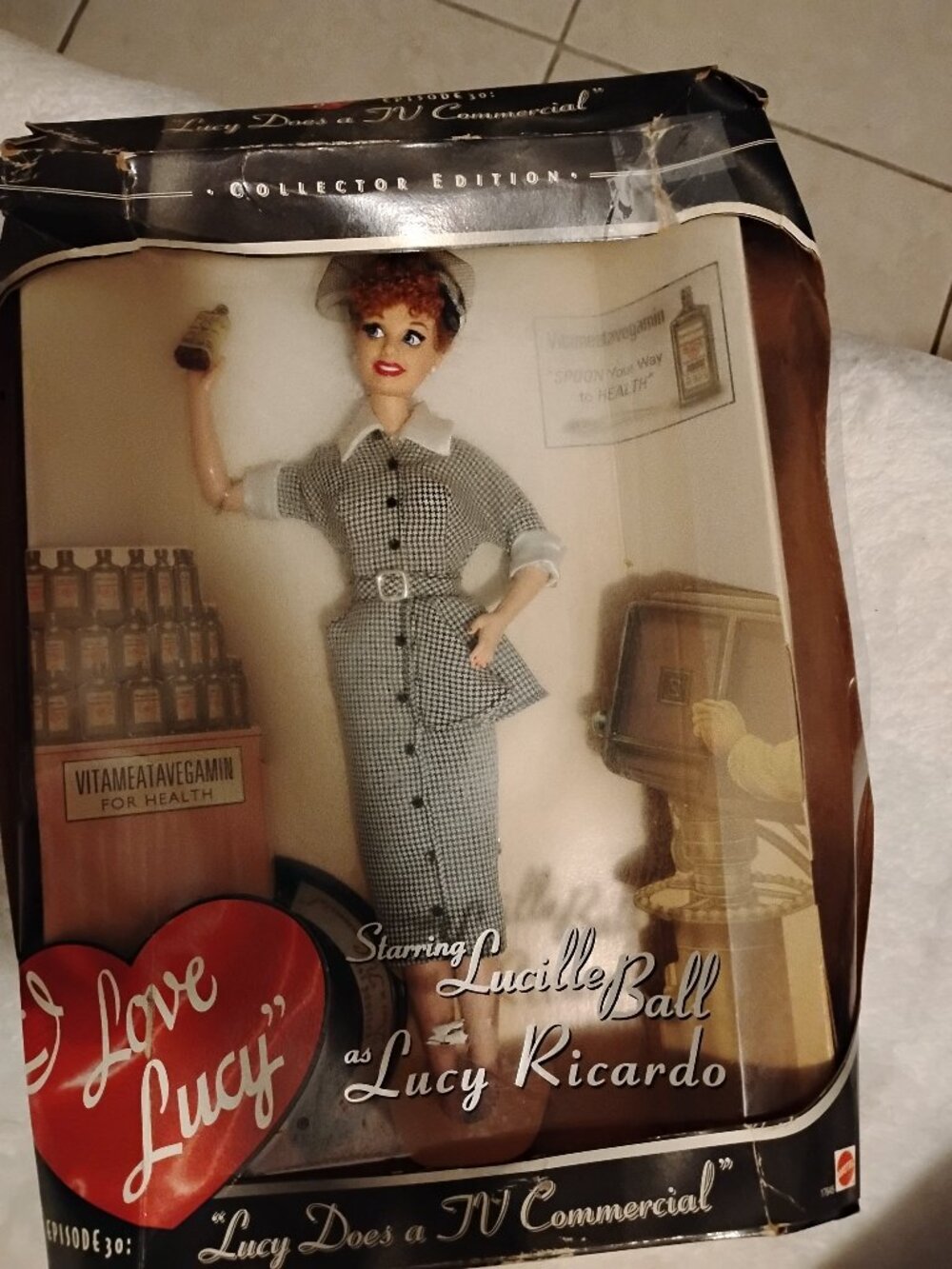 I Love Lucy doll "Lucy does a TV Commercial